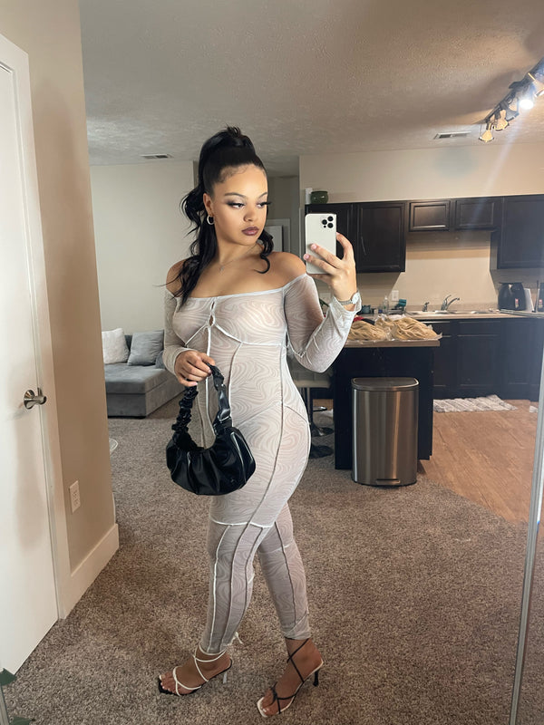 READ BETWEEN THE LINES JUMPSUIT